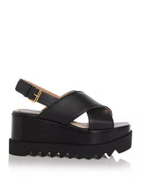 Elyse Eco Alter Mat Sandals - Black