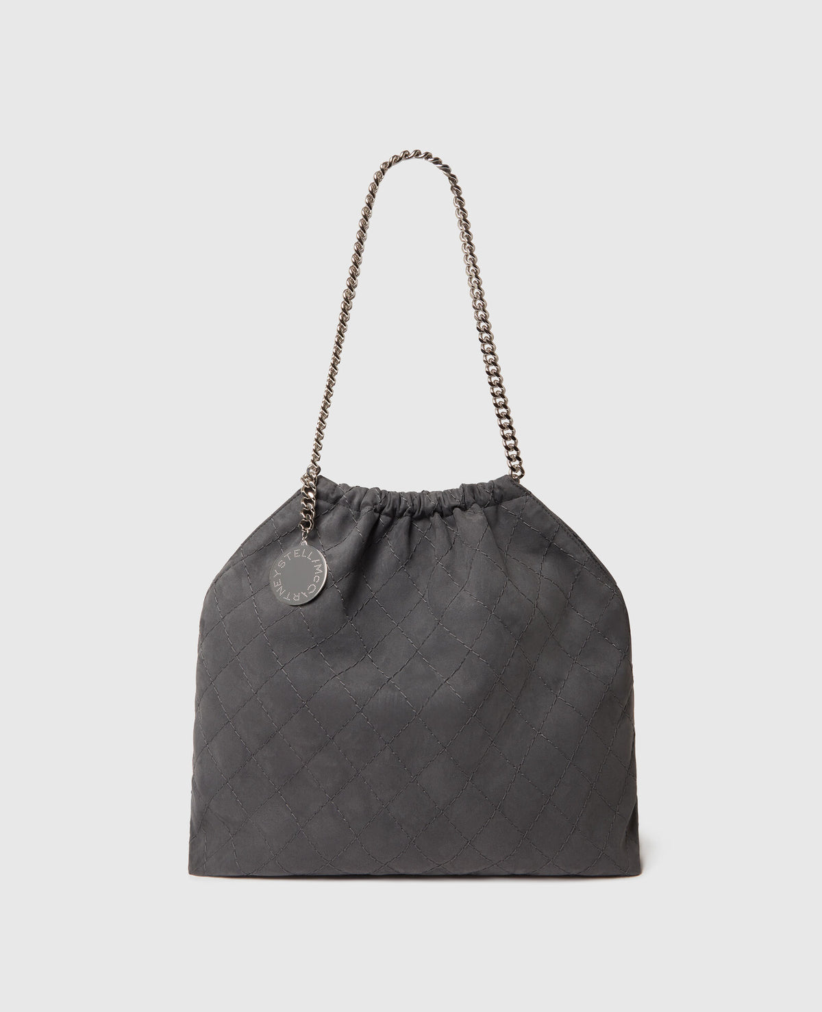Falabella Quilted Medium Drawstring Bag