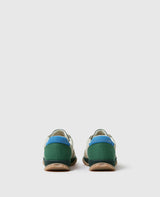 Suede and Mesh Panel Sneakers