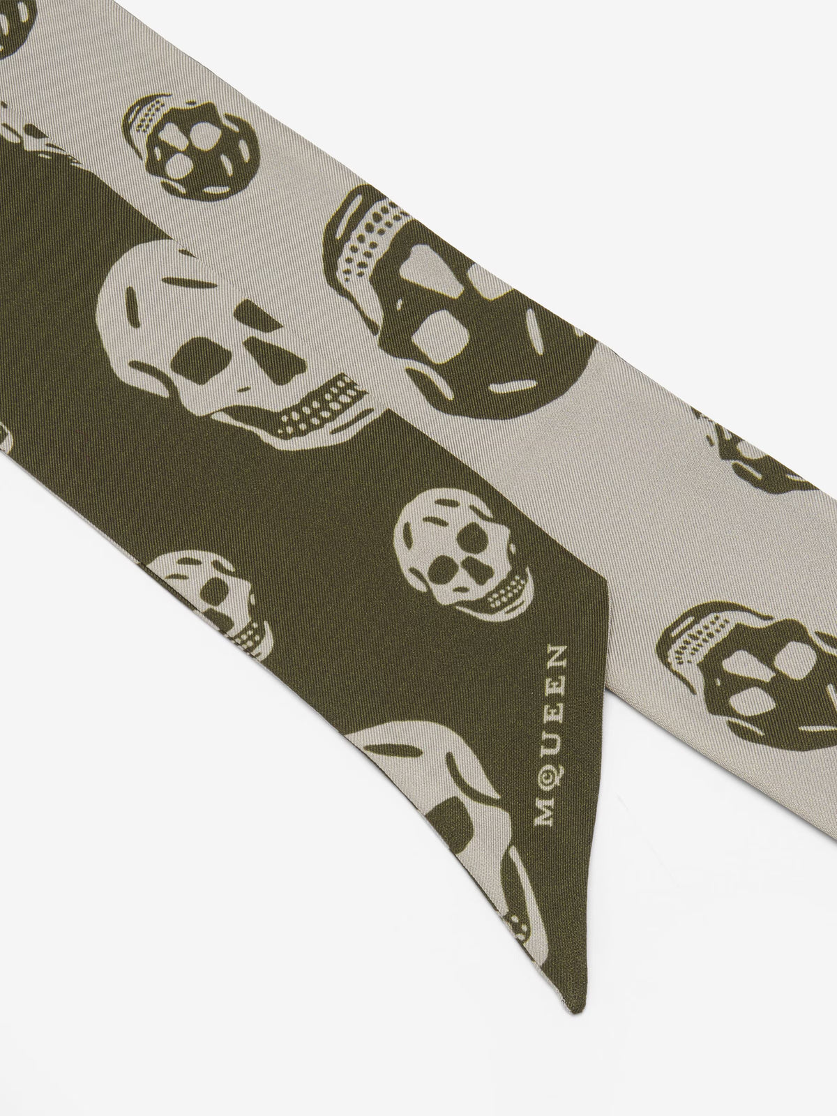 Women's Ribbon Skull Scarf