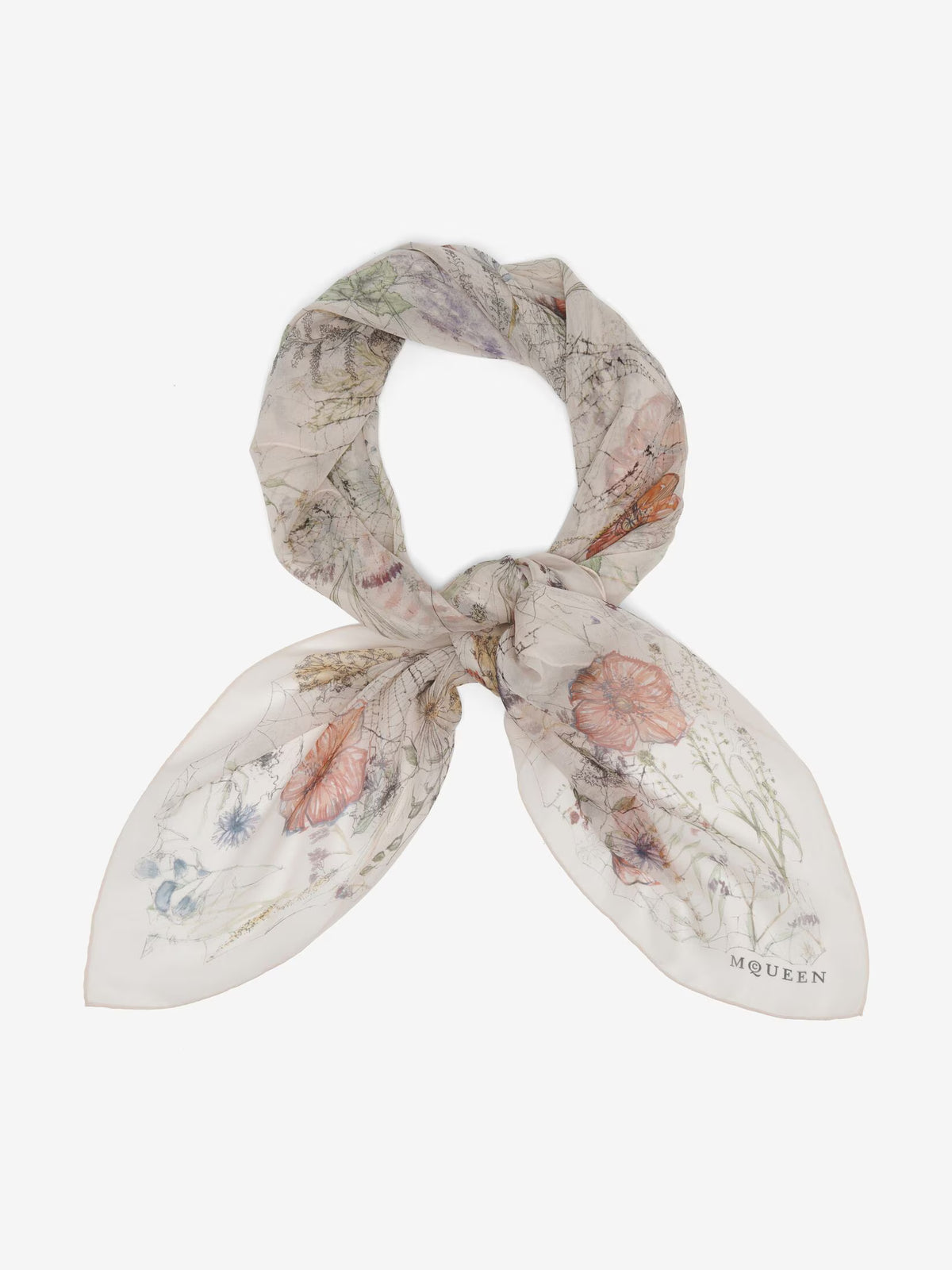 Women's Spider Floral Scarf