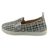 GAIA SEQUIN SLIP ON SNEAKER - NERO/WHITE