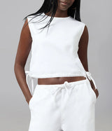 LIEL-Cotton Twill Top