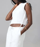 LIEL-Cotton Twill Top