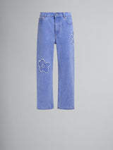 Boyfriend Jeans With Patch