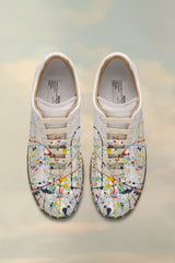 PAINT REPLICA SNEAKERS - Dirty Wash