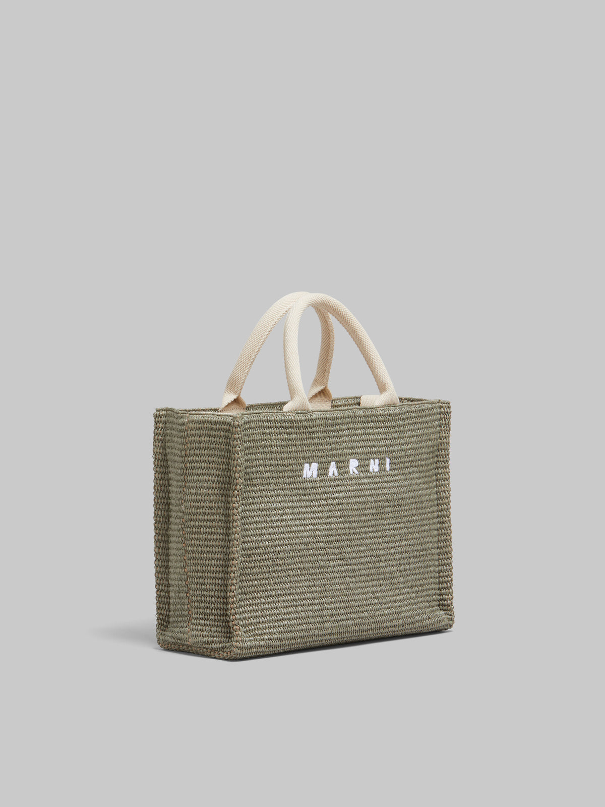 Raffia Effect Small Tote