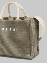 Raffia Effect Small Tote