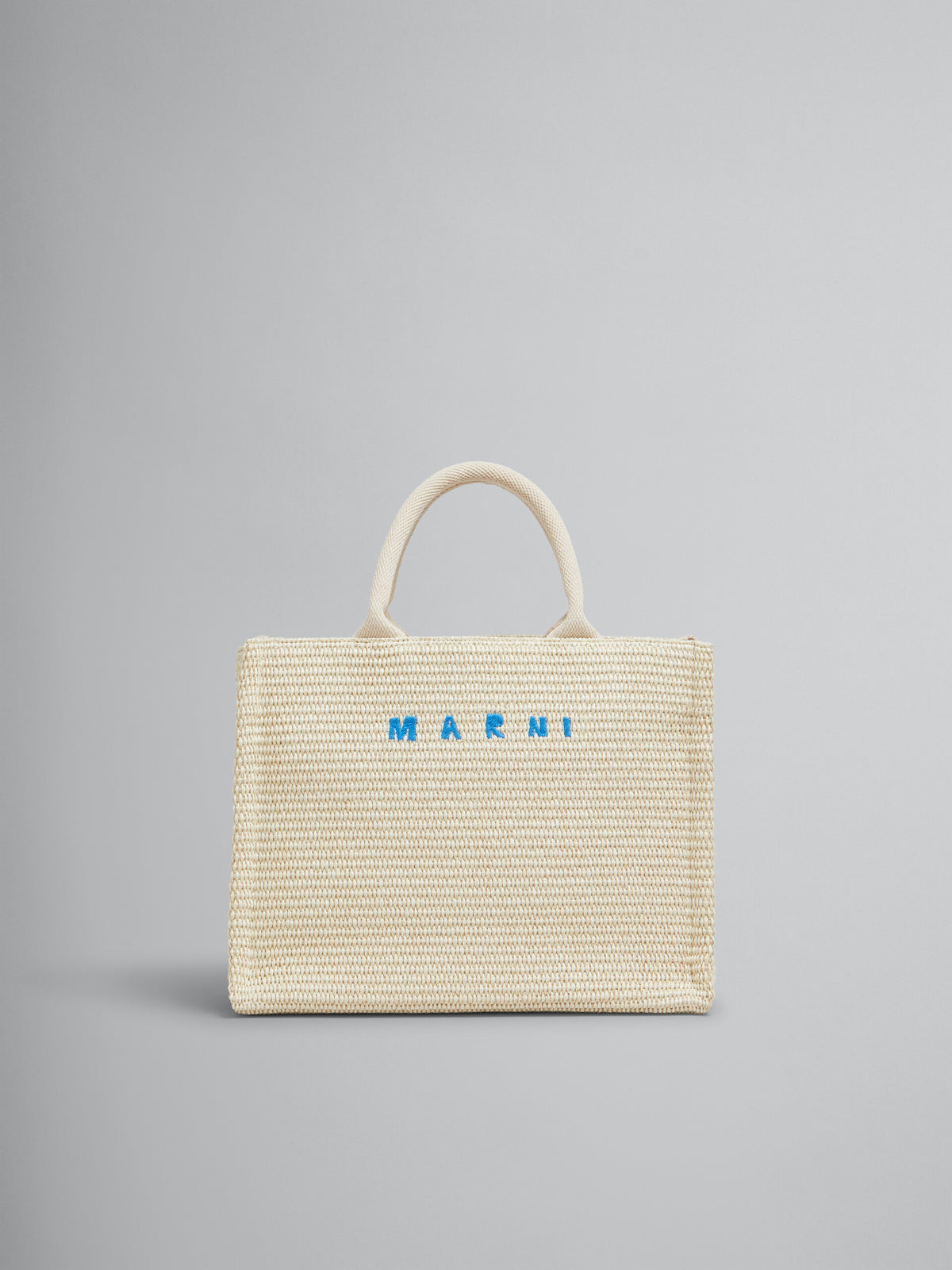 Raffia Effect Small Tote