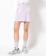 Pave Frilled Back Skirt
