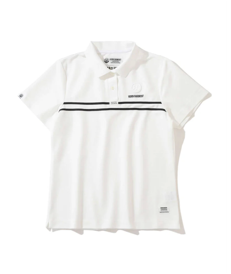 WOMEN'S SCORE POLO - WHITE