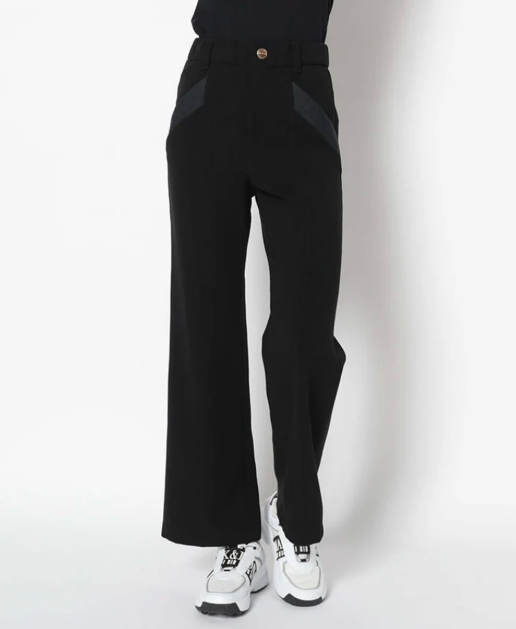 CD11-CWPT Wide Leg Pant- Black
