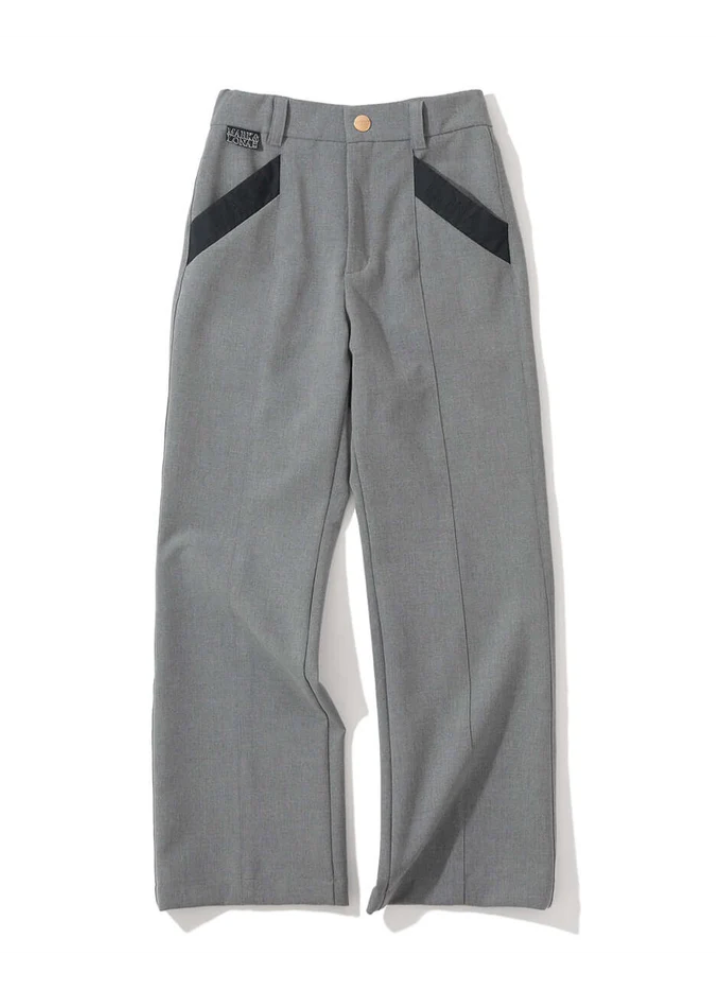 CD11-CWPT Wide Leg Pant - Grey