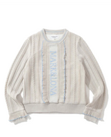 Verona Frilled Eyelet Sweater