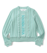 Verona Frilled Eyelet Sweater