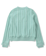 Verona Frilled Eyelet Sweater