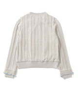 Verona Frilled Eyelet Sweater