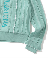 Verona Frilled Eyelet Sweater