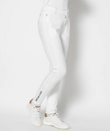 Escape Draping Skinny Pants - White