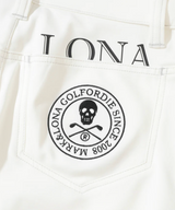 Escape Draping Skinny Pants - White