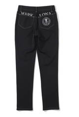 Escape Draping Skinny Pants - Black