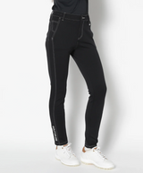 Escape Draping Skinny Pants - Black