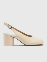 TABI SLINGBACK - WHITE