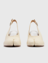 TABI SLINGBACK - WHITE
