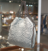 Mini Tote Cotton Crochet