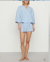 Linen Blend Relaxed Top
