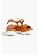 Elyse Star Stud Platform Sandal