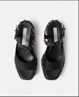 Elyse Star Stud Platform Sandal
