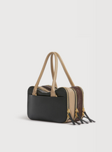 Leather Small Boxyne Bag