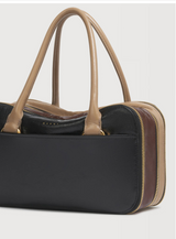 Leather Small Boxyne Bag