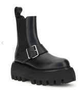 Women`s Sofa Buckle Chunky-Sole Boots