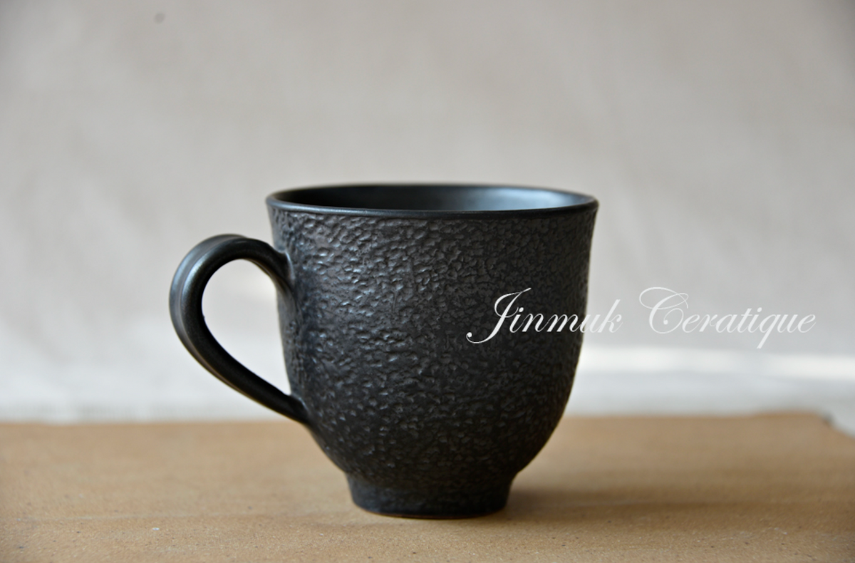 Mug Cup Black Stone - 머그컵