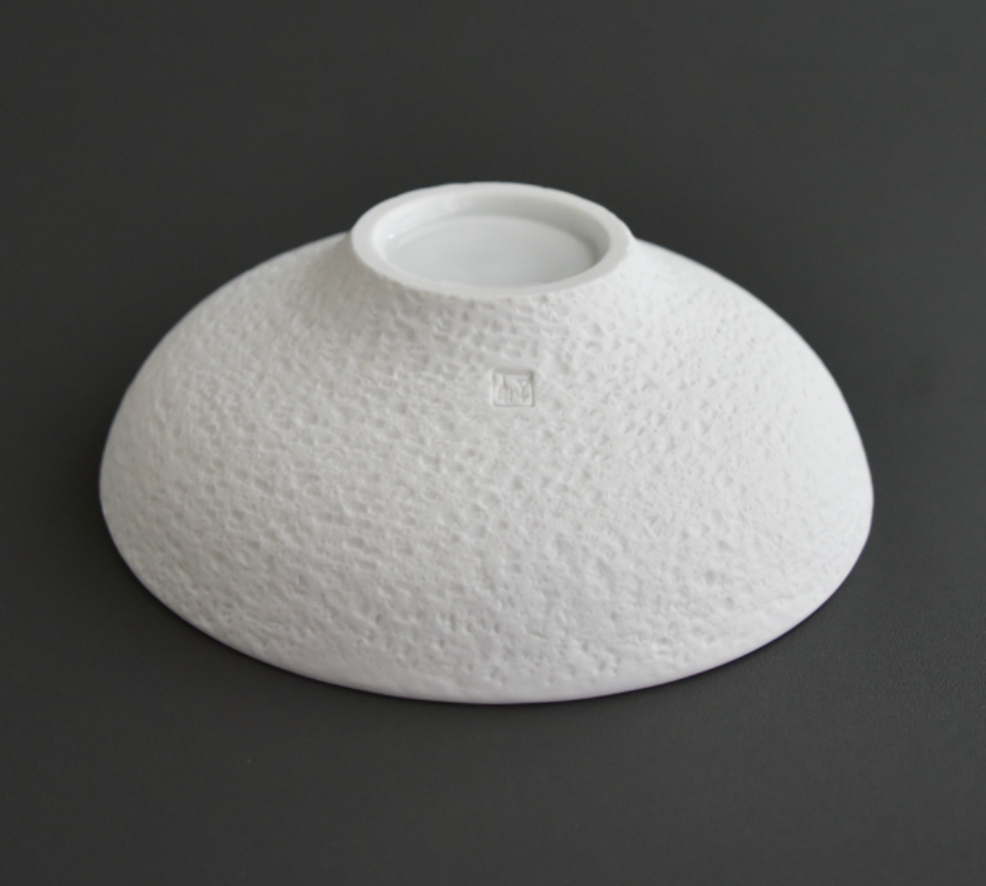 Snow White Vintage Deep Bowl 17" - 설화 오목그릇 17"