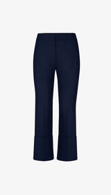 Cuffed Flood Pant - Deep Navy