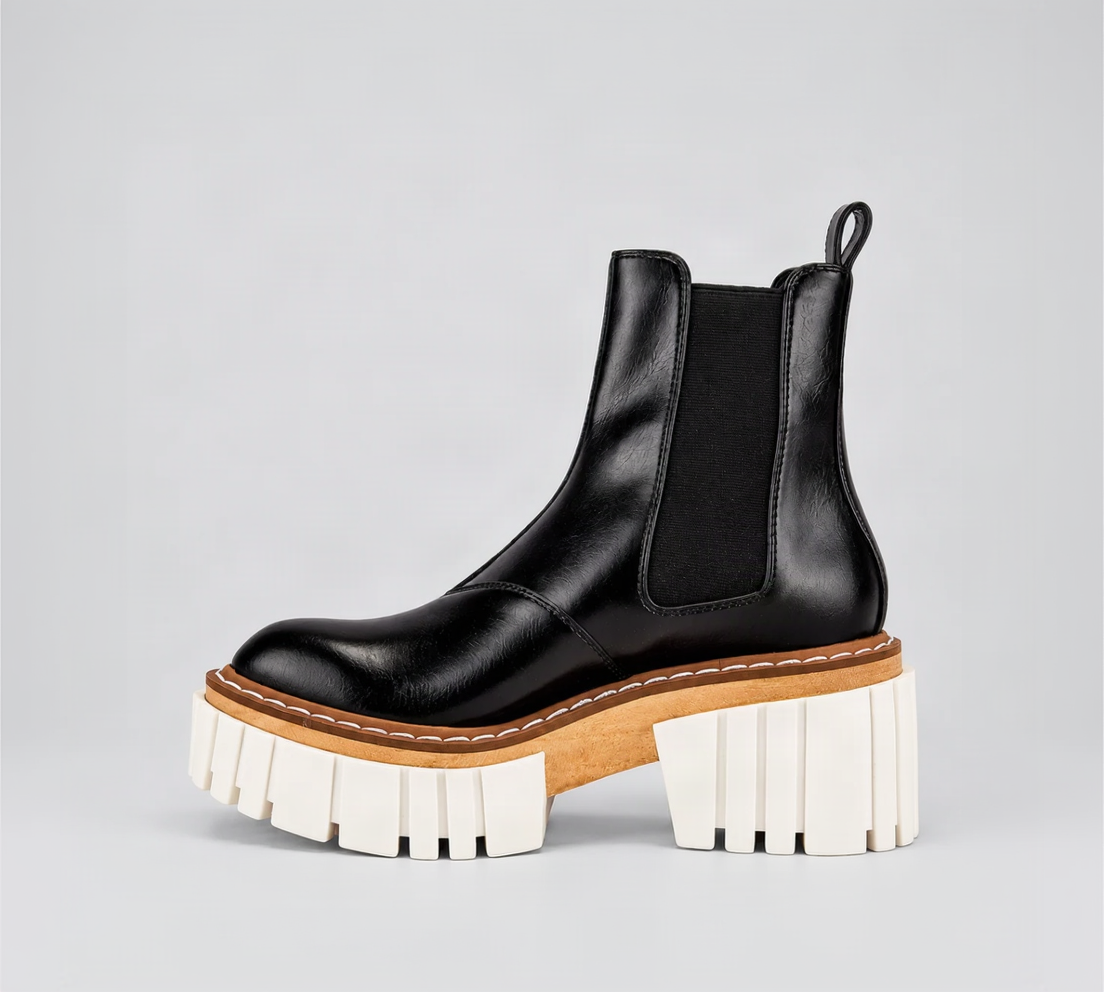 EMILIE BOOTS - VINTAGE BLACK