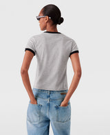 Floral Embroidery Smc T-Shirt