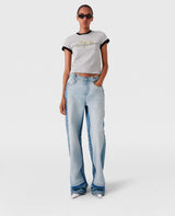 Floral Embroidery Smc T-Shirt