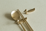 Duck Cutlery Rest (1pc) - 오리 수저받침