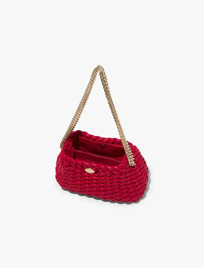 [Proenza Schouler] Small Woven Leather Chain Tobo Bag