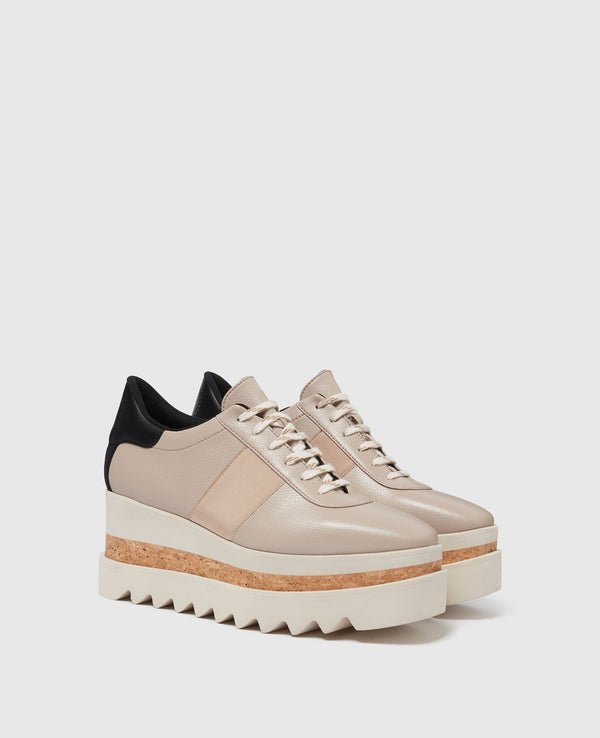 [S.McCartney] Sneakelyse Eco Grainy Alter Mat - Greggio/ Beige