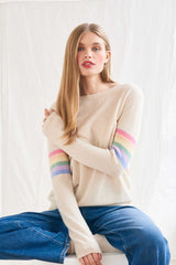 Cashmere Rainbow Arm