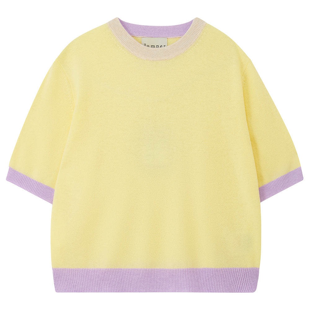 Cashmere Many Contrast T Shirt