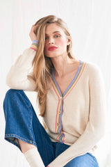Cashmere Rainbow Cardigan