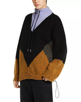 Wool & Cashmere Zip Front Jacket