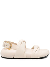 [MARNI] BUBBLE TWISTED SANDAL - SEASHELL