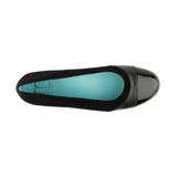 [T. RABOTIN] Marta Suede Flat - Nero
